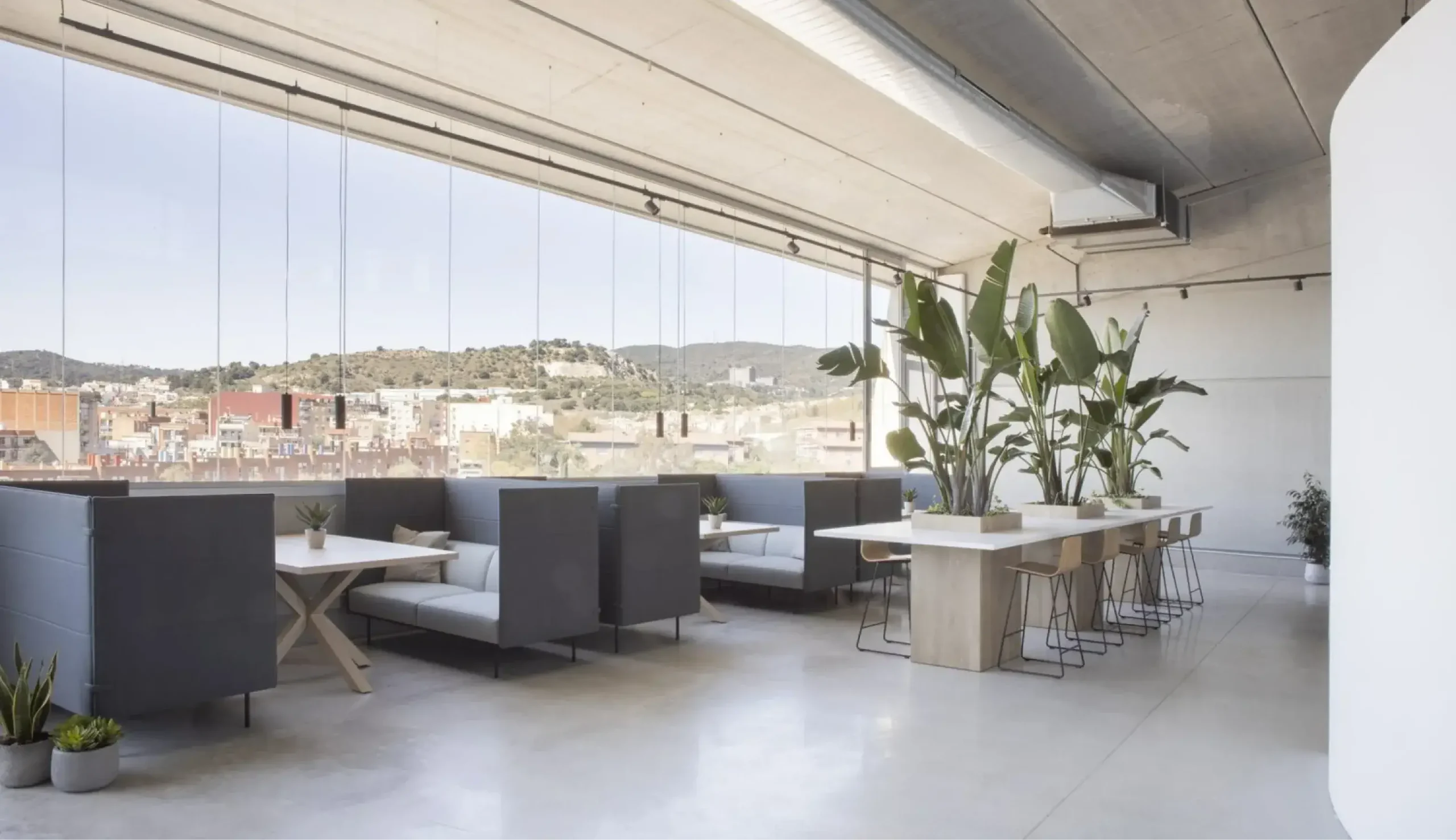 Proyecto con mobiliario Enea